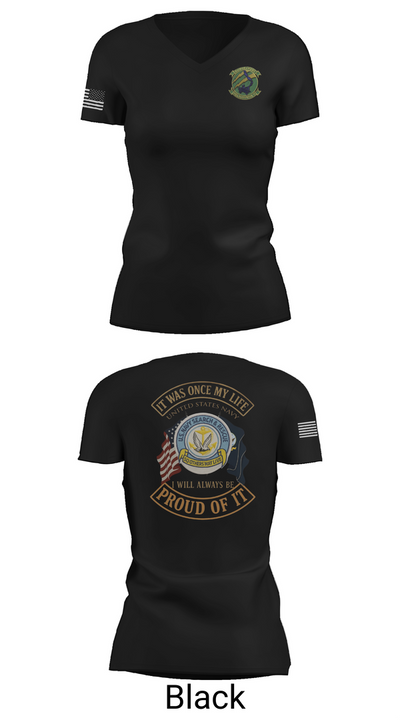HC11 32248393 Women's Short Sleeve V-neck Shirt - 27