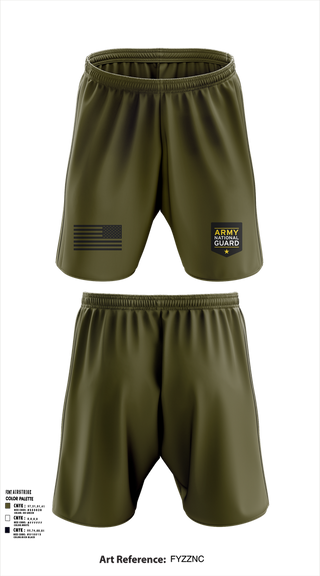 Athletic Shorts With Pockets, E CO 169 AVN, National Guard, Teamtime, Team time, sublimation, custom sports apparel, team uniforms, spirit wear, spiritwear, sports uniforms, custom shirts, team store, custom team store, fundraiser sports, apparel fundraiser