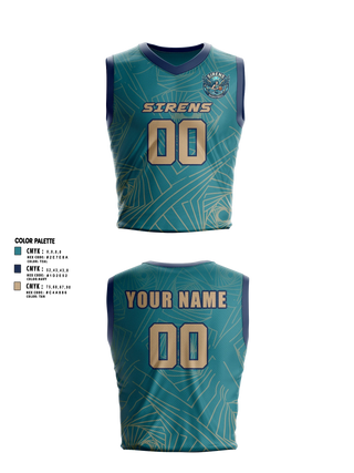 Womens Basketball Jersey, Siren's Academy, Women's Basketball, Teamtime, Team time, sublimation, custom sports apparel, team uniforms, spirit wear, spiritwear, sports uniforms, custom shirts, team store, custom team store, fundraiser sports, apparel fundraiser