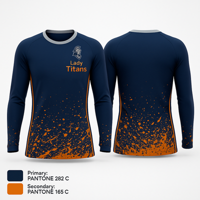 Lady Titans 94014208 Long Sleeve Performance Shirt 1