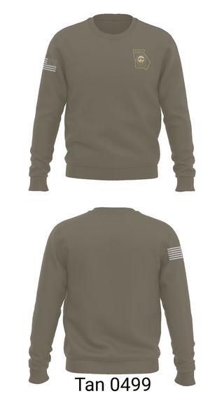 Crew Neck Sweatshirt, Georgia Department of Public Safety, Police, Teamtime, Team time, sublimation, custom sports apparel, team uniforms, spirit wear, spiritwear, sports uniforms, custom shirts, team store, custom team store, fundraiser sports, apparel fundraiser