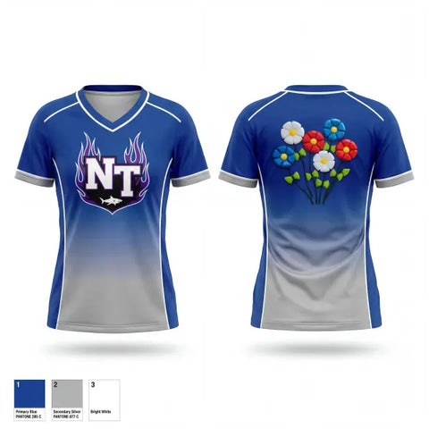 Womens Short Sleeve Vneck Shirt, CAM ShootingCAM Shooting, Field Hockey, Teamtime, Team time, sublimation, custom sports apparel, team uniforms, spirit wear, spiritwear, sports uniforms, custom shirts, team store, custom team store, fundraiser sports, apparel fundraiser