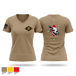 Womens Short Sleeve Vneck Shirt, 226 k9, Army, Teamtime, Team time, sublimation, custom sports apparel, team uniforms, spirit wear, spiritwear, sports uniforms, custom shirts, team store, custom team store, fundraiser sports, apparel fundraiser