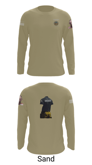 Long Sleeve Performance Shirt, Sheriff Transportation, , Teamtime, Team time, sublimation, custom sports apparel, team uniforms, spirit wear, spiritwear, sports uniforms, custom shirts, team store, custom team store, fundraiser sports, apparel fundraiser