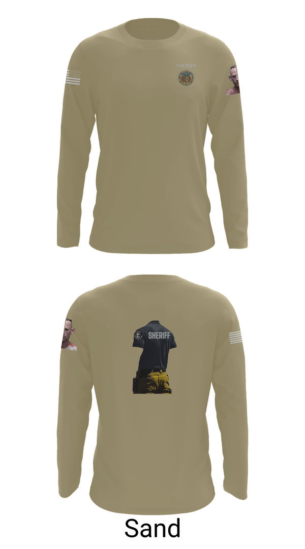 Long Sleeve Performance Shirt, Sheriff Transportation, , Teamtime, Team time, sublimation, custom sports apparel, team uniforms, spirit wear, spiritwear, sports uniforms, custom shirts, team store, custom team store, fundraiser sports, apparel fundraiser