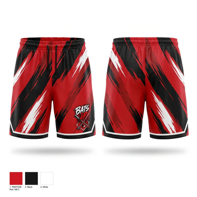 BATS UP Athletic Shorts With Pockets - 1