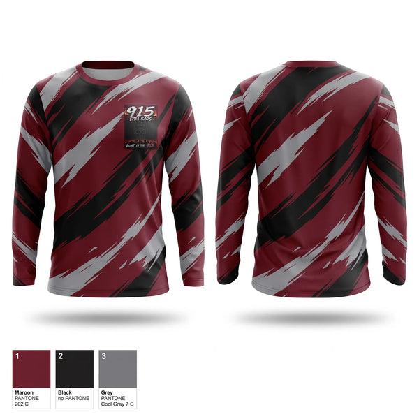 Long Sleeve Performance Shirt, EPBA KAOS, Baseball, Teamtime, Team time, sublimation, custom sports apparel, team uniforms, spirit wear, spiritwear, sports uniforms, custom shirts, team store, custom team store, fundraiser sports, apparel fundraiser