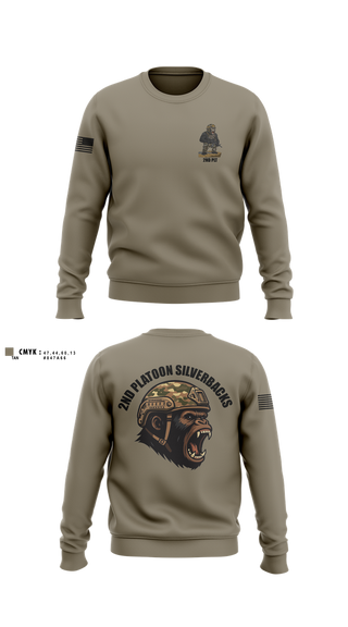 Crew Neck Sweatshirt, 1136th MP Co, , Teamtime, Team time, sublimation, custom sports apparel, team uniforms, spirit wear, spiritwear, sports uniforms, custom shirts, team store, custom team store, fundraiser sports, apparel fundraiser
