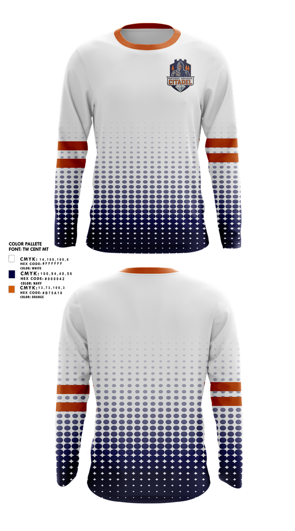 Long Sleeve Performance Shirt, Northwest Arkansas Citadel, , Teamtime, Team time, sublimation, custom sports apparel, team uniforms, spirit wear, spiritwear, sports uniforms, custom shirts, team store, custom team store, fundraiser sports, apparel fundraiser