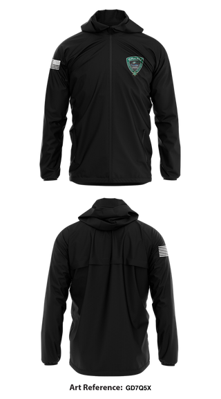 Windbreaker, Spokane Regional Air Support Unit, Police, Teamtime, Team time, sublimation, custom sports apparel, team uniforms, spirit wear, spiritwear, sports uniforms, custom shirts, team store, custom team store, fundraiser sports, apparel fundraiser