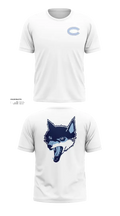 Clarksburg High School 73944874 Old School Cotton Feel Shirt - 22