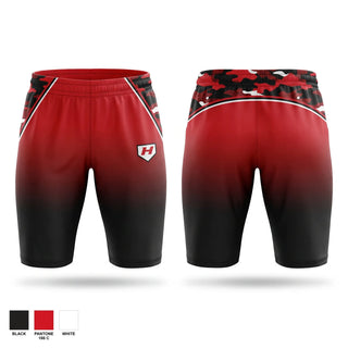 Womens Shorts, Hoosier Heat, Softball, Teamtime, Team time, sublimation, custom sports apparel, team uniforms, spirit wear, spiritwear, sports uniforms, custom shirts, team store, custom team store, fundraiser sports, apparel fundraiser