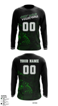 Indy Wild Volleyball 47140100 Long Sleeve Performance Shirt 10