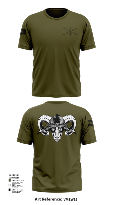 11TH CY ECT 7139343 Short Sleeve Performance Shirt - 1