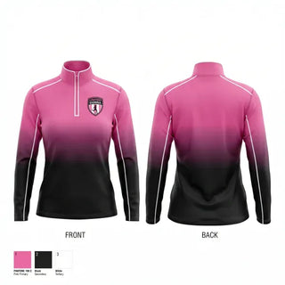 Quarter Zip Jacket, United Donna, Women's Soccer, Teamtime, Team time, sublimation, custom sports apparel, team uniforms, spirit wear, spiritwear, sports uniforms, custom shirts, team store, custom team store, fundraiser sports, apparel fundraiser