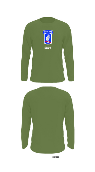 Long Sleeve Performance Shirt, OAS-X, Army, Teamtime, Team time, sublimation, custom sports apparel, team uniforms, spirit wear, spiritwear, sports uniforms, custom shirts, team store, custom team store, fundraiser sports, apparel fundraiser