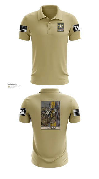 Short Sleeve Performance Polo, 378th ECC, , Teamtime, Team time, sublimation, custom sports apparel, team uniforms, spirit wear, spiritwear, sports uniforms, custom shirts, team store, custom team store, fundraiser sports, apparel fundraiser