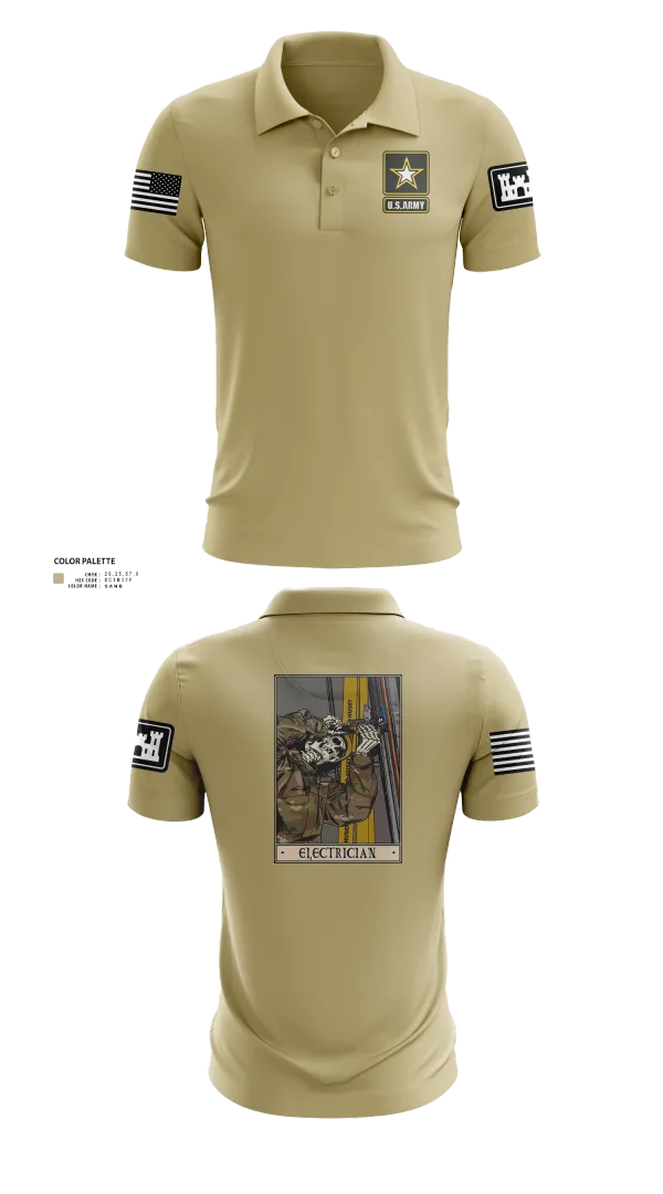 Short Sleeve Performance Polo, 378th ECC, , Teamtime, Team time, sublimation, custom sports apparel, team uniforms, spirit wear, spiritwear, sports uniforms, custom shirts, team store, custom team store, fundraiser sports, apparel fundraiser