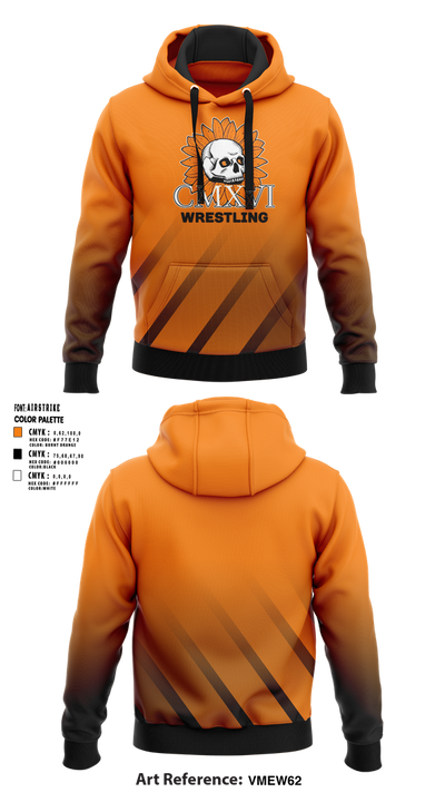 Nine 16 Wrestling Club 58954215 Hoodie - 1