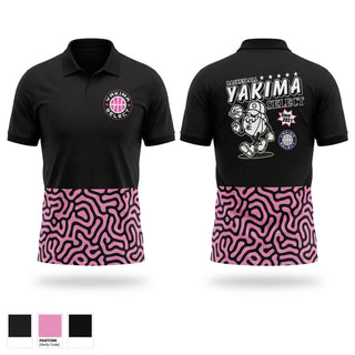 Short Sleeve Performance Polo, Yakima Select, Women's Basketball, Teamtime, Team time, sublimation, custom sports apparel, team uniforms, spirit wear, spiritwear, sports uniforms, custom shirts, team store, custom team store, fundraiser sports, apparel fundraiser