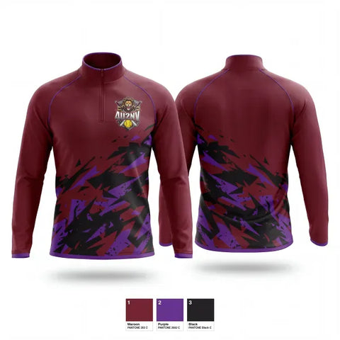 Quarter Zip Jacket, 4U2NV, Softball, Teamtime, Team time, sublimation, custom sports apparel, team uniforms, spirit wear, spiritwear, sports uniforms, custom shirts, team store, custom team store, fundraiser sports, apparel fundraiser