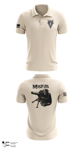 Short Sleeve Performance Polo, 2/11 killer troop, Army, Teamtime, Team time, sublimation, custom sports apparel, team uniforms, spirit wear, spiritwear, sports uniforms, custom shirts, team store, custom team store, fundraiser sports, apparel fundraiser