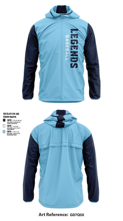 Fort Dodge Legends 73509393 Windbreaker - 3