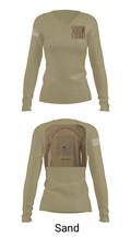 Jefferson City 36022409 Women's Long Sleeve V-neck Shirt - 92