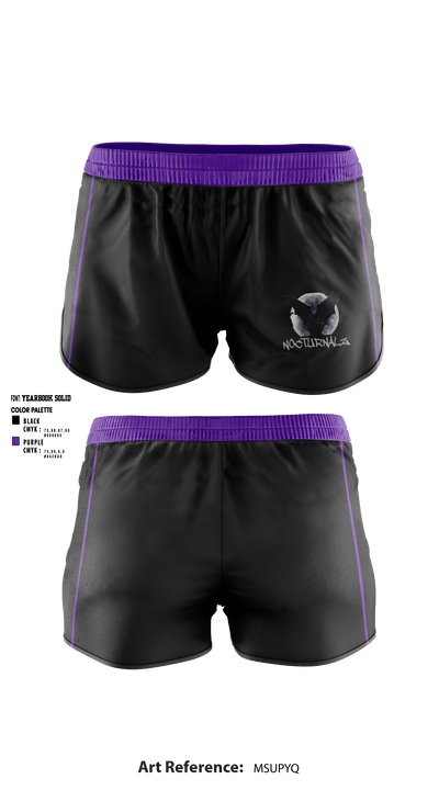 Nocturnalz 5555113 Women's Shorts - 1