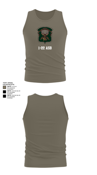 Tank Top, 1-22 ASB, , Teamtime, Team time, sublimation, custom sports apparel, team uniforms, spirit wear, spiritwear, sports uniforms, custom shirts, team store, custom team store, fundraiser sports, apparel fundraiser