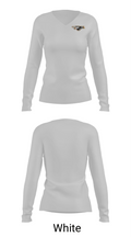 Algoma High School Volleyball 71592307 Women's Long Sleeve V-neck Shirt - 16