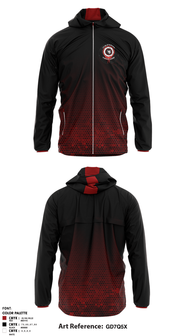 Windbreaker, Clan Of Alphas, Wrestling, Teamtime, Team time, sublimation, custom sports apparel, team uniforms, spirit wear, spiritwear, sports uniforms, custom shirts, team store, custom team store, fundraiser sports, apparel fundraiser