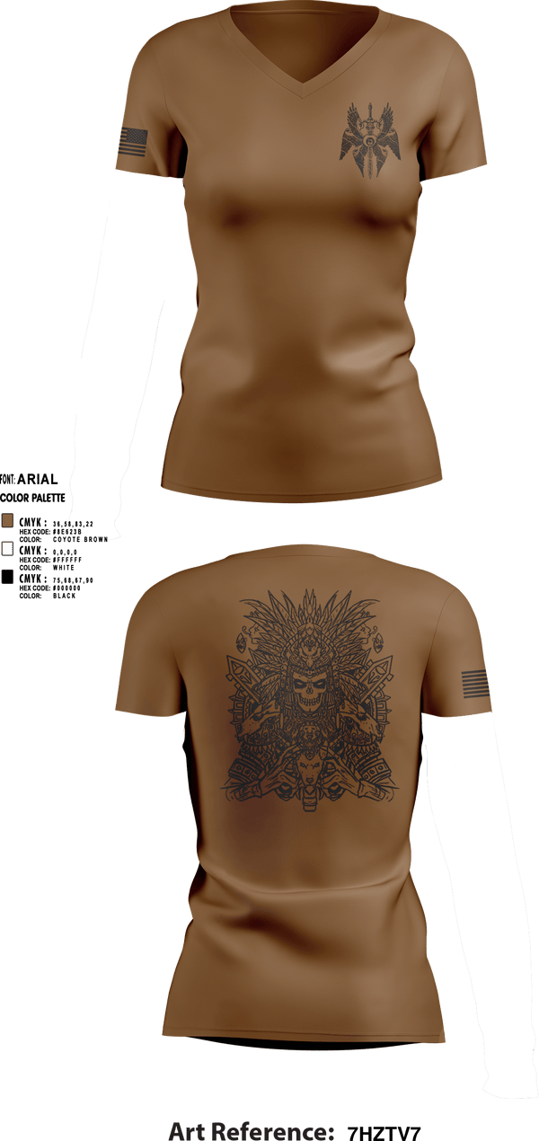 Women's Short Sleeve Vneck Shirt, Wardogs, Army, Teamtime, Team time, sublimation, custom sports apparel, team uniforms, spirit wear, spiritwear, sports uniforms, custom shirts, team store, custom team store, fundraiser sports, apparel fundraiser