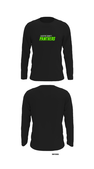 Long Sleeve Performance Shirt, Martin County Panthers Football And Cheer, Football, Teamtime, Team time, sublimation, custom sports apparel, team uniforms, spirit wear, spiritwear, sports uniforms, custom shirts, team store, custom team store, fundraiser sports, apparel fundraiser