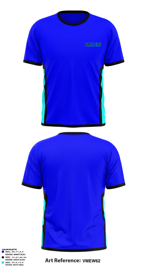 Short Sleeve Performance Shirt, Ballers, Men's Basketball, Teamtime, Team time, sublimation, custom sports apparel, team uniforms, spirit wear, spiritwear, sports uniforms, custom shirts, team store, custom team store, fundraiser sports, apparel fundraiser