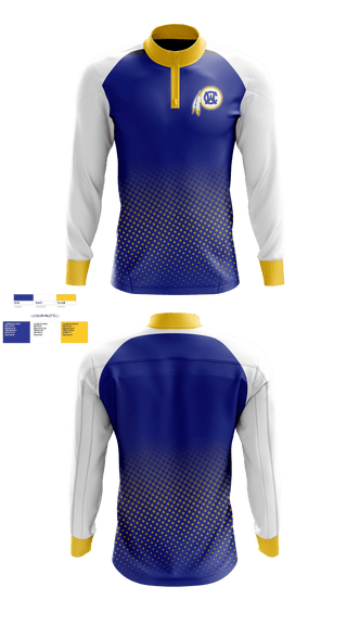 Quarter Zip Jacket, West Caldwell High School, Men's Volleyball, Teamtime, Team time, sublimation, custom sports apparel, team uniforms, spirit wear, spiritwear, sports uniforms, custom shirts, team store, custom team store, fundraiser sports, apparel fundraiser
