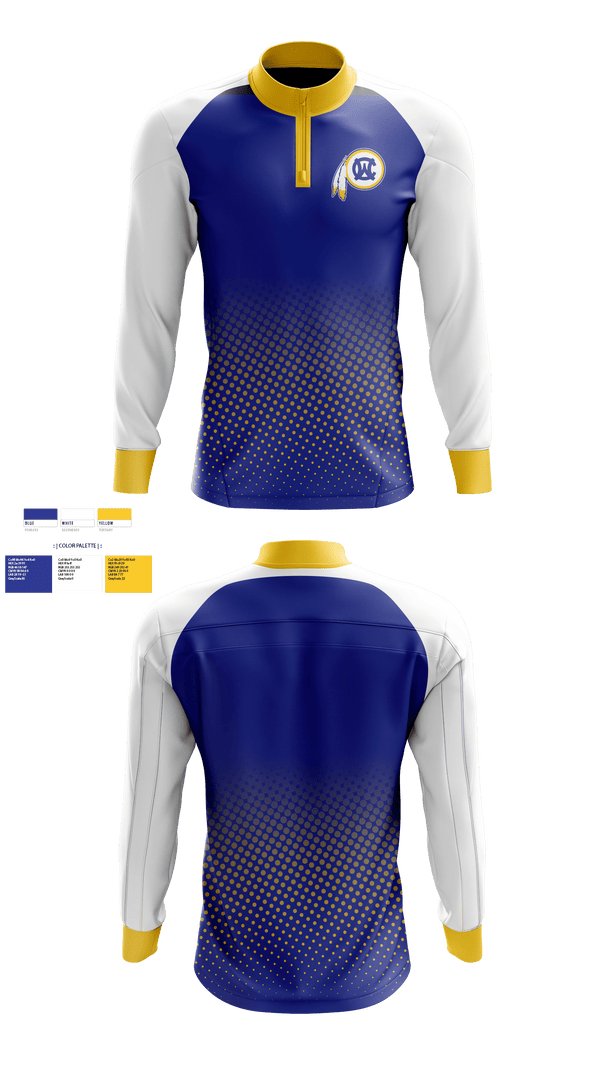 Quarter Zip Jacket, West Caldwell High School, Men's Volleyball, Teamtime, Team time, sublimation, custom sports apparel, team uniforms, spirit wear, spiritwear, sports uniforms, custom shirts, team store, custom team store, fundraiser sports, apparel fundraiser