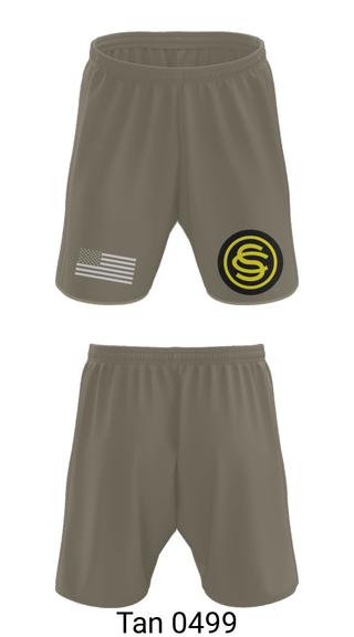 Athletic Shorts With Pockets, OCS 117th RTI, National Guard, Teamtime, Team time, sublimation, custom sports apparel, team uniforms, spirit wear, spiritwear, sports uniforms, custom shirts, team store, custom team store, fundraiser sports, apparel fundraiser