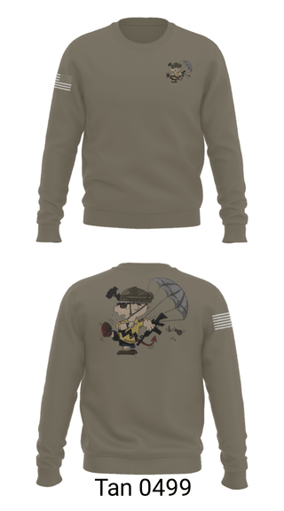 Crew Neck Sweatshirt, 1-508th PIR, Army, Teamtime, Team time, sublimation, custom sports apparel, team uniforms, spirit wear, spiritwear, sports uniforms, custom shirts, team store, custom team store, fundraiser sports, apparel fundraiser