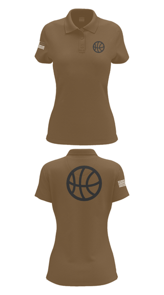 Women's Short Sleeve Performance Polo, Bankers, Men's Basketball, Teamtime, Team time, sublimation, custom sports apparel, team uniforms, spirit wear, spiritwear, sports uniforms, custom shirts, team store, custom team store, fundraiser sports, apparel fundraiser