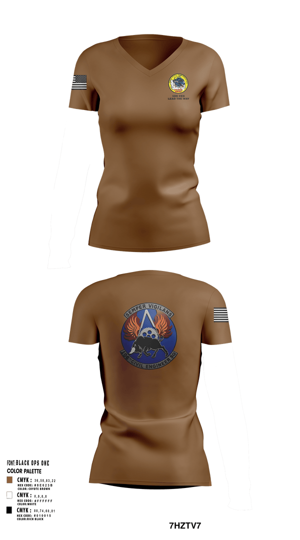 Women's Short Sleeve Vneck Shirt, 106 CES, Air Force, Teamtime, Team time, sublimation, custom sports apparel, team uniforms, spirit wear, spiritwear, sports uniforms, custom shirts, team store, custom team store, fundraiser sports, apparel fundraiser