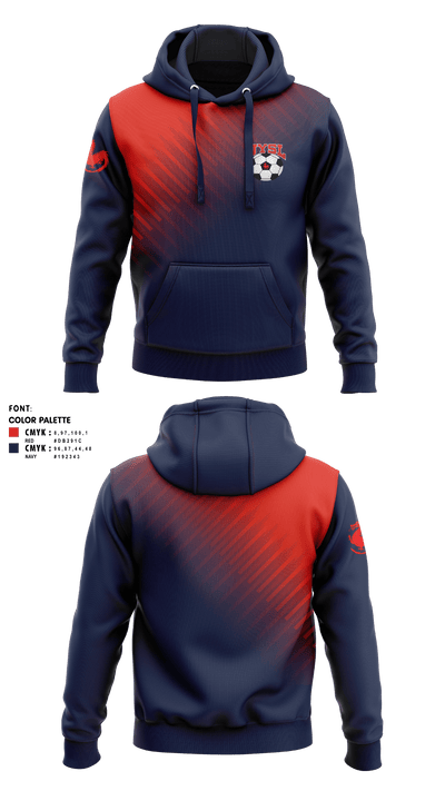Niles Middle School Soccer 30384390 Hoodie - 1