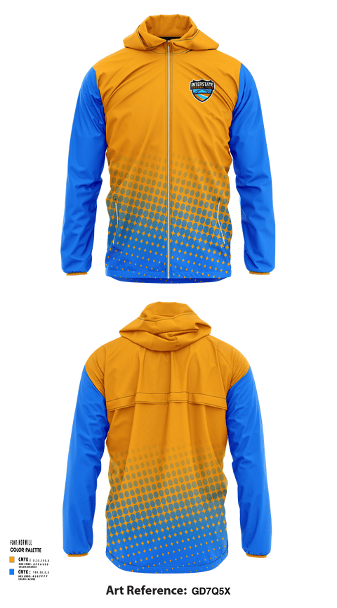Windbreaker, Interstate Soccer Club, Men's Soccer, Teamtime, Team time, sublimation, custom sports apparel, team uniforms, spirit wear, spiritwear, sports uniforms, custom shirts, team store, custom team store, fundraiser sports, apparel fundraiser