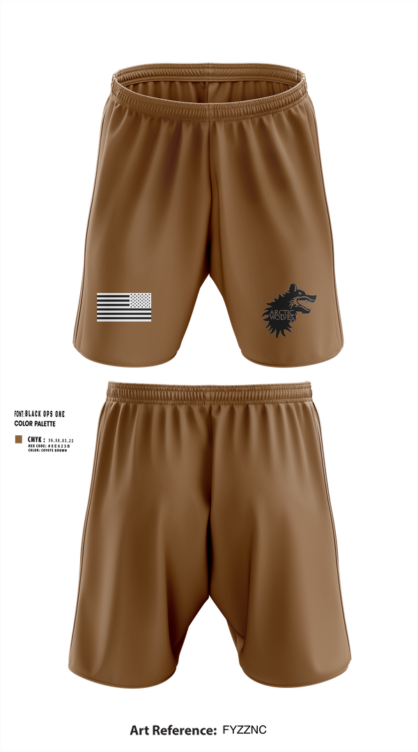 Athletic Shorts With Pockets, Arctic Wolves, , Teamtime, Team time, sublimation, custom sports apparel, team uniforms, spirit wear, spiritwear, sports uniforms, custom shirts, team store, custom team store, fundraiser sports, apparel fundraiser