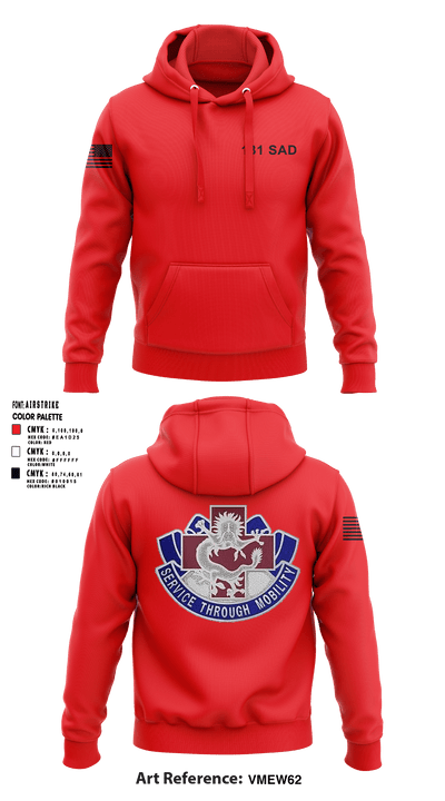 131st SAD131 SAD 10490536 Hoodie - 3