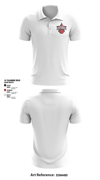 Short Sleeve Performance Polo, Springfield nightmares, Men's Basketball, Teamtime, Team time, sublimation, custom sports apparel, team uniforms, spirit wear, spiritwear, sports uniforms, custom shirts, team store, custom team store, fundraiser sports, apparel fundraiser