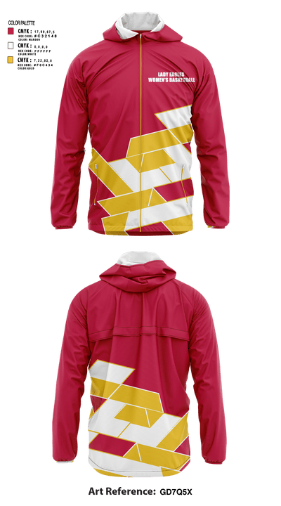 Lady Eagles 97794681 Windbreaker - 1