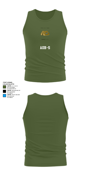 Tank Top, AOB-S, Army, Teamtime, Team time, sublimation, custom sports apparel, team uniforms, spirit wear, spiritwear, sports uniforms, custom shirts, team store, custom team store, fundraiser sports, apparel fundraiser