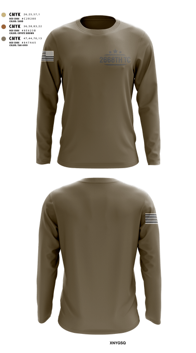 2668th TC 86301834 Long Sleeve Performance Shirt - 3