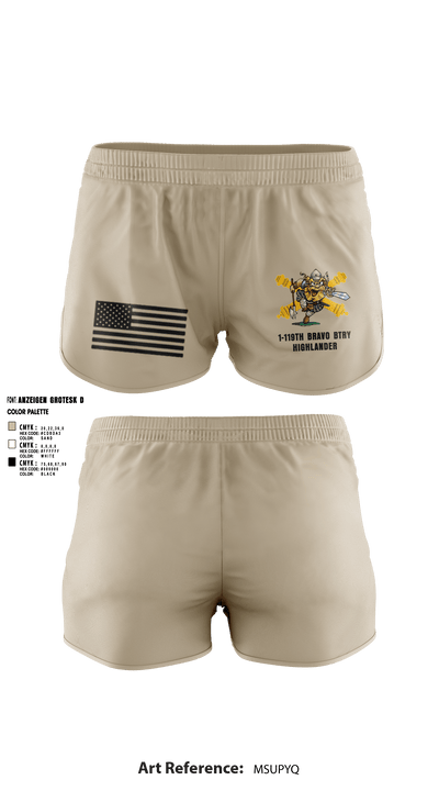 Bravo 1-119th FA 38934008 Ranger Panties - 1